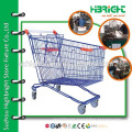 pull along galvanized custom trolley cart